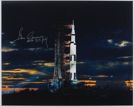 Lot #731 Gene Cernan - Image 1