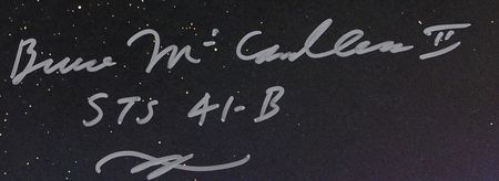 Lot #839 Bruce McCandless - Image 2