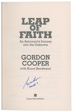 Lot #224 Gordon Cooper - Image 1