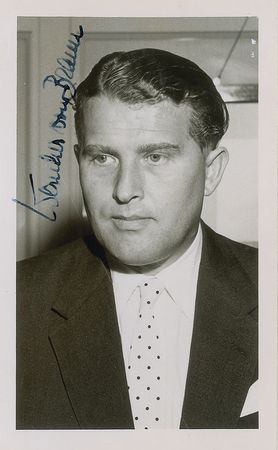 Lot #77 Wernher von Braun and Rocket Scientists - Image 1