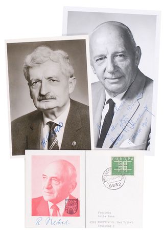 Lot #77 Wernher von Braun and Rocket Scientists - Image 2