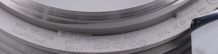 Lot #307 Rocket Main Engine Liquid Oxygen Valve Flexline - Image 3