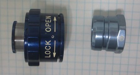 Lot #311 Apollo Spacesuit Connector - Image 4