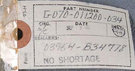 Lot #790 Shuttle Protective Panel - Image 3