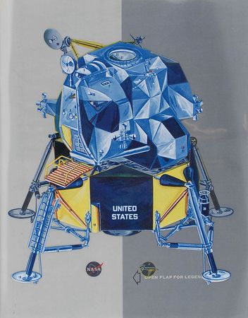 Lot #349 Apollo LM Brochure - Image 1