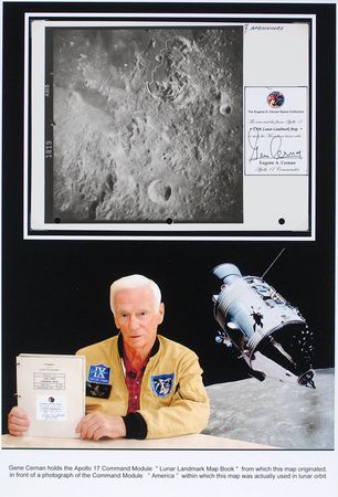 Lot #705 Gene Cernan - Image 1