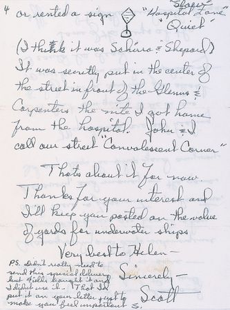 Lot #150 Scott Carpenter - Image 4