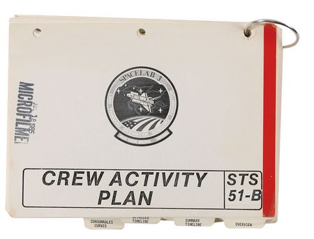 Lot #798 STS-51B: Bob Overmyer - Image 1