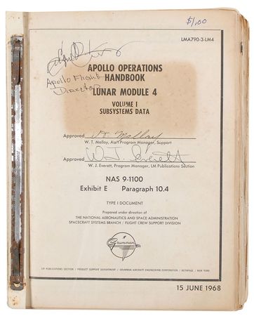 Lot #581 Fred Haise and Gene Kranz - Image 2