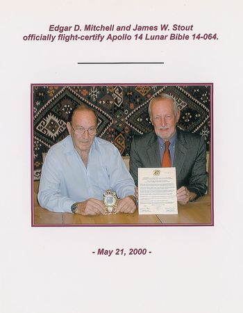 Lot #289  Apollo 12, 13, and 14 Flown Lunar Bibles - Image 20