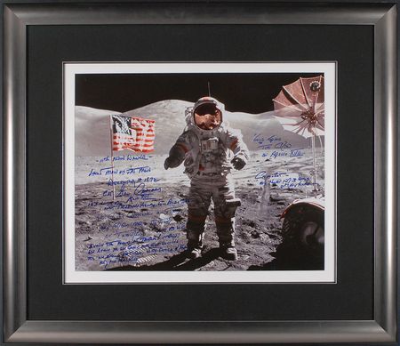 Lot #733 Gene Cernan - Image 1