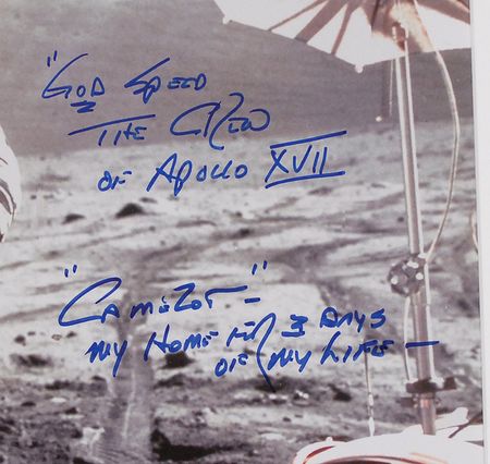 Lot #733 Gene Cernan - Image 2