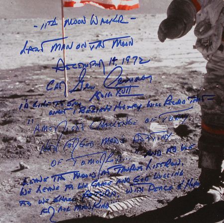 Lot #733 Gene Cernan - Image 3