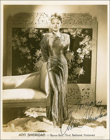 Lot #1681 Ann Sheridan Basketball Jersey - Image 1