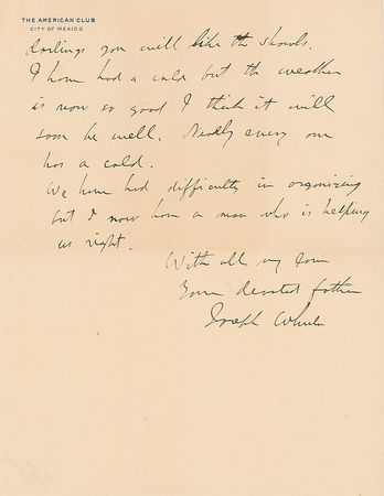 Lot #1744 Joseph Wheeler Handwritten Letter Signed - Image 2