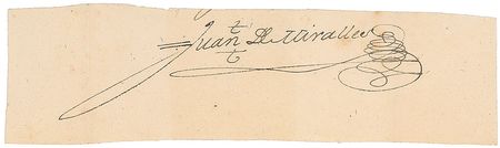 Lot #1723 Juan DeMiralles - Image 1