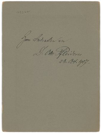 Lot #347 Otto Pfleiderer Signed Photograph - Image 2