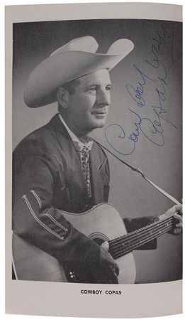 Lot #913 Grand Ole Opry: Patsy Cline, Cowboy Copas, and over 20 others add their names to a Grand Ole Opry history book - Image 2