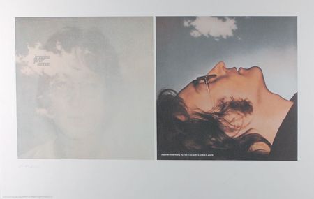 Lot #1786 John Lennon and Yoko Ono Lithograph - Image 1