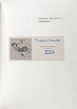 Lot #800 Norman Rockwell Book - Image 1