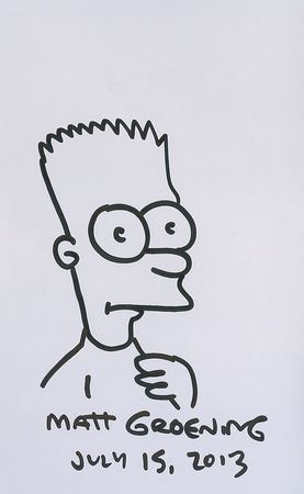 Lot #836 Matt Groening Comic Book - Image 1