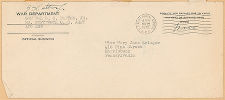 Lot #478 George S. Patton: 