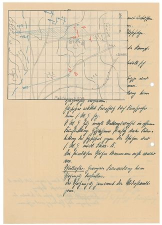 Lot #481 Erwin Rommel: ?Do the combat positions have any contact with the enemy? Who is still on the front? I would rather say: Fight while falling back (than retreating)? - Image 2