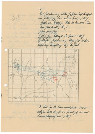Lot #481 Erwin Rommel: ?Do the combat positions have any contact with the enemy? Who is still on the front? I would rather say: Fight while falling back (than retreating)? - Image 12