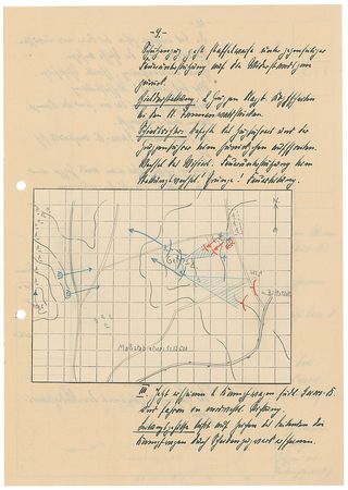 Lot #481 Erwin Rommel: ?Do the combat positions have any contact with the enemy? Who is still on the front? I would rather say: Fight while falling back (than retreating)? - Image 14