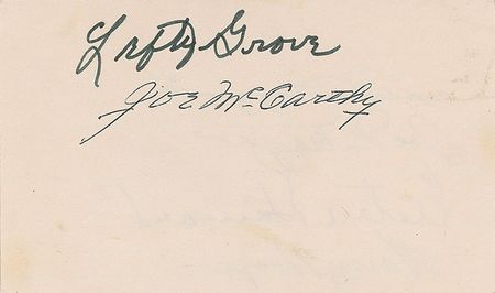 Lot #1445 Baseball Hall of Famers Signatures - Image 2