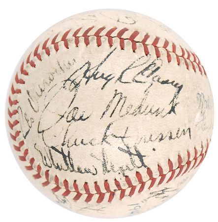 Lot #1383 Brooklyn Dodgers Baseball - Image 1