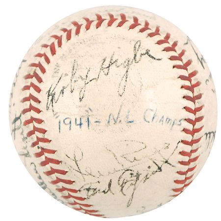 Lot #1383 Brooklyn Dodgers Baseball - Image 4