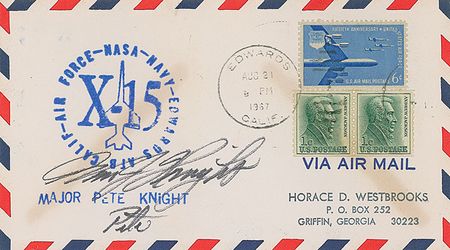 Lot #579 Bill Dana and Pete Knight Commemorative Covers - Image 1