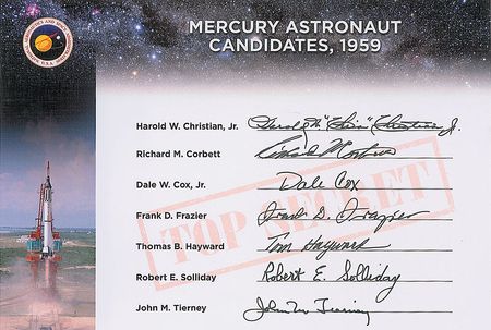 Lot #614 Mercury 7: Original Candidates Book - Image 1