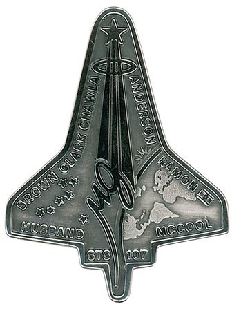 Lot #632 STS-107: Robbins Medal restruck to remember Columbia’s final mission - Image 1