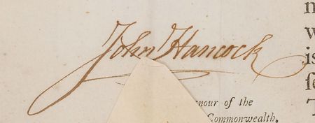Lot #210 John Hancock: Ship’s register for a schooner co-owned by a former ‘minute-man’ - Image 2