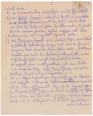 Lot #498 Wilhelm II: ?The German people and all of Europe must be saved from the stigma of Versailles by the scorned hermit and exile of Doorn!? - Image 2