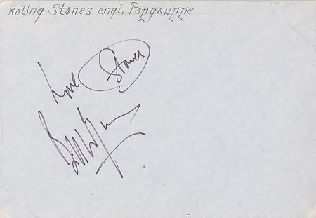 Lot #925 Rolling Stones Signatures - Image 2