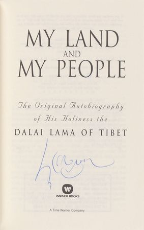 Lot #289 Dalai Lama Book - Image 1