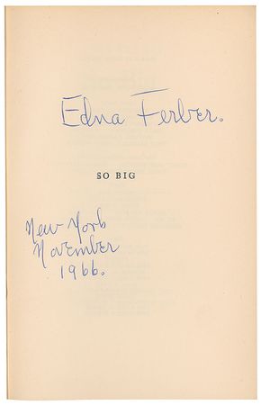Lot #752 Edna Ferber - Image 1