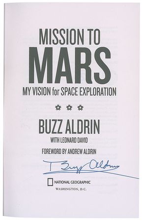 Lot #549 Buzz Aldrin Book - Image 1