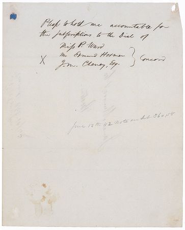 Lot #669 Ralph Waldo Emerson: Helping prepare new publications of lifelong friend Thomas Carlyle?s work, Emerson offers the famous d?Orsay portrait - Image 3