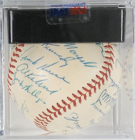 Lot #1487 Detroit Tigers Baseball - Image 3