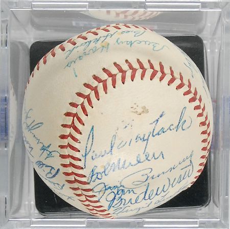 Lot #1487 Detroit Tigers Baseball - Image 4