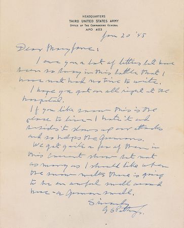 Lot #476 George S. Patton: 