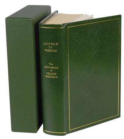 Lot #233 Nelson Mandela: Gorgeous limited edition of Mandela?s stirring autobiography - Image 2