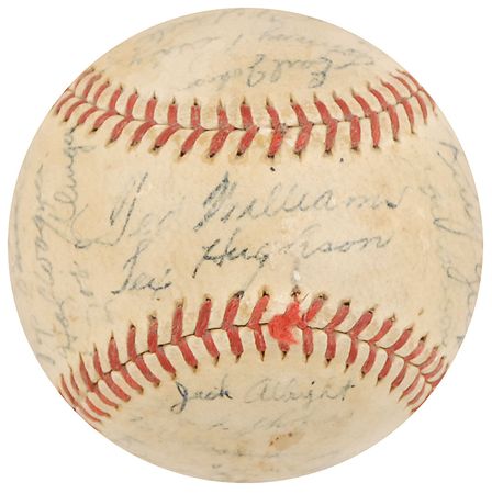 Lot #1454 Boston Red Sox Baseball - Image 1