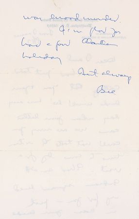 Lot #359 Supreme Court: William O. Douglas: ?I had an old Indian squaw lined up for you? - Image 2
