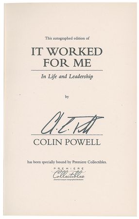 Lot #518 Colin Powell Books - Image 2