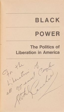 Lot #287 Stokely Carmichael Book - Image 1